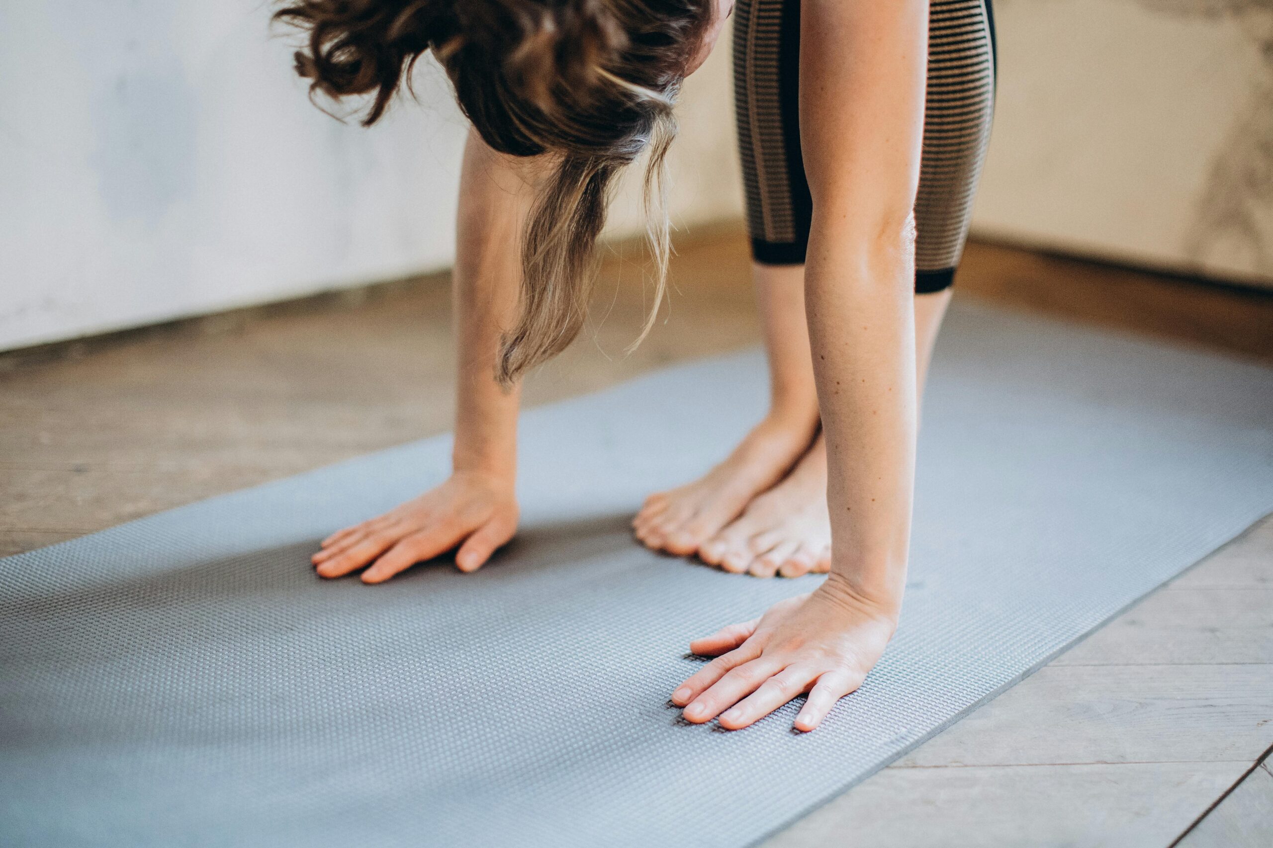 Woman Bending Her Body